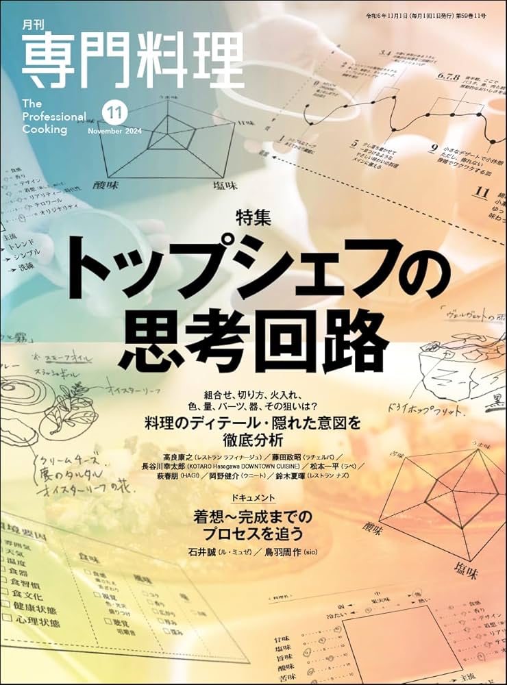 月刊専門料理 2024年 11 月号 [雑誌] | 柴田書店 |本 | 通販 | Amazon