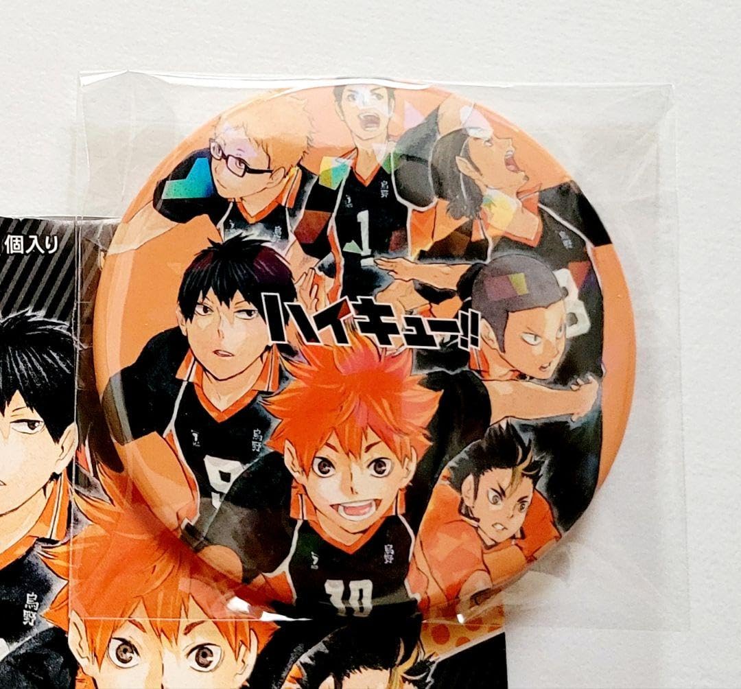 Amazon.co.jp: ハイキュー? コレクション 缶バッジ 日向 影山 ホロ 烏