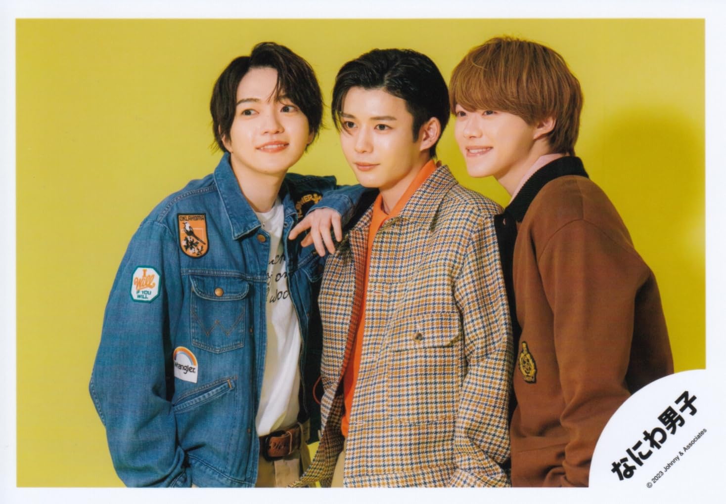 Amazon.co.jp: なにわ男子 公式 生 写真（西畑大吾・長尾謙杜・大橋和