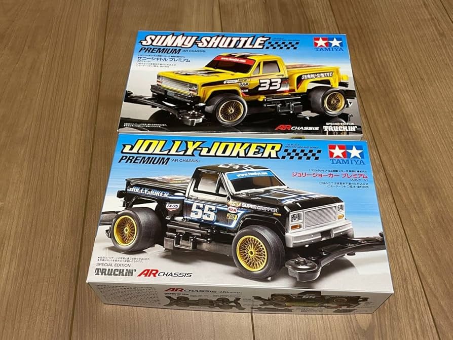 Amazon.co.jp: Tamiya Mini 4WD Jolly Joker Sunny Shuttle : Toys & Games