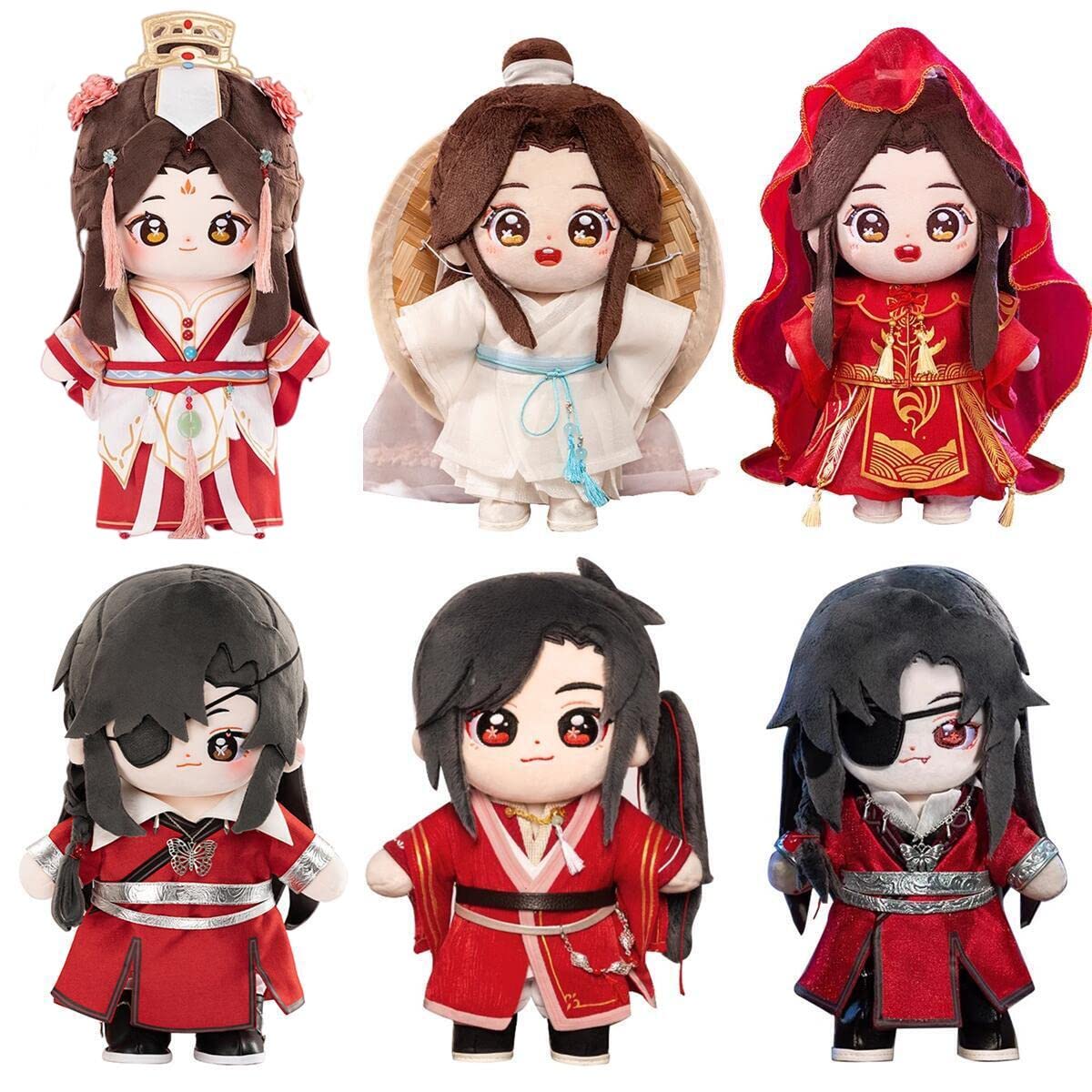 Amazon.co.jp: 天官賜福 ぬいぐるみ 20/40cm人形 謝怜 謝憐 花城 三郎