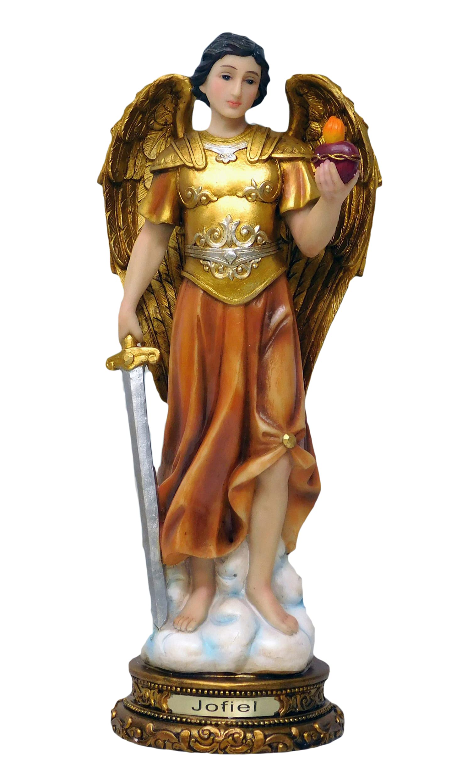Amazon.co.jp: 12インチ 大天使ジョフィエル像 フィギュア イマゲン 大