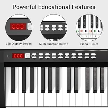 Amazon.com: PAXCESS 88-Key Digital Piano Keyboard with Sustain