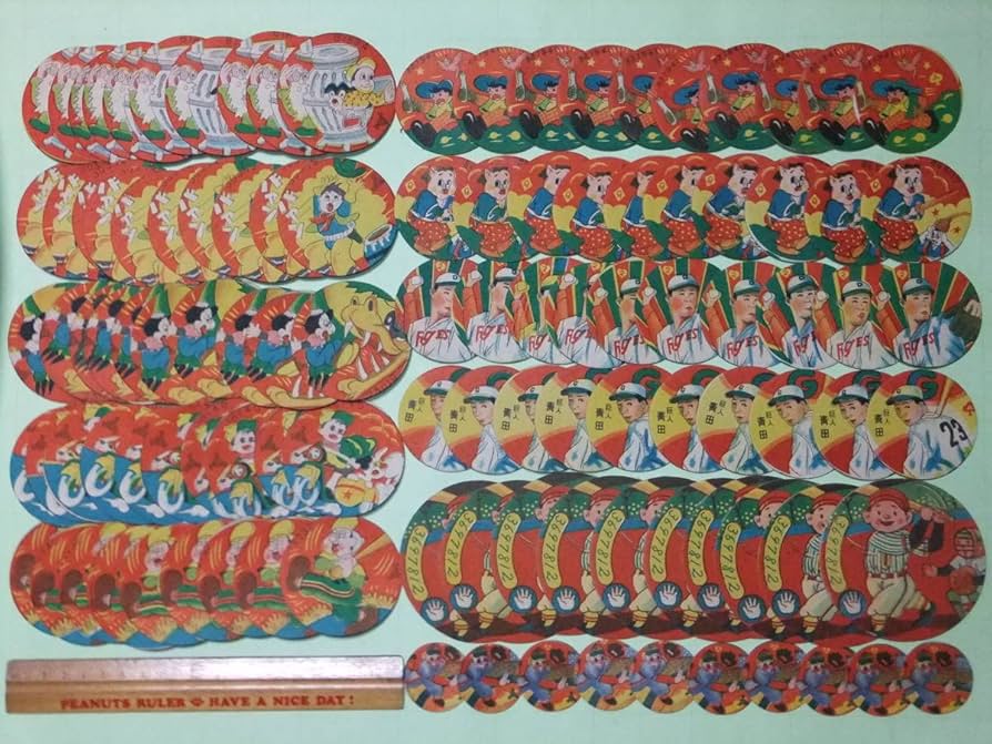 Amazon | 昭和レトロ 昭和30年代の駄菓子屋 面子 めんこ メンコ大