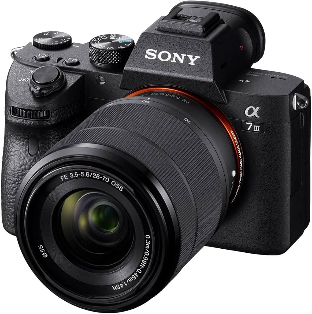 Sony Alpha 7 Mark III met 35 mm full-frame beeldsensor + 28-70mm