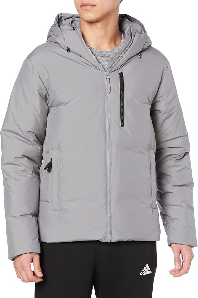 Amazon.co.jp: ダウン エッセンシャルズ フードダウンジャケット