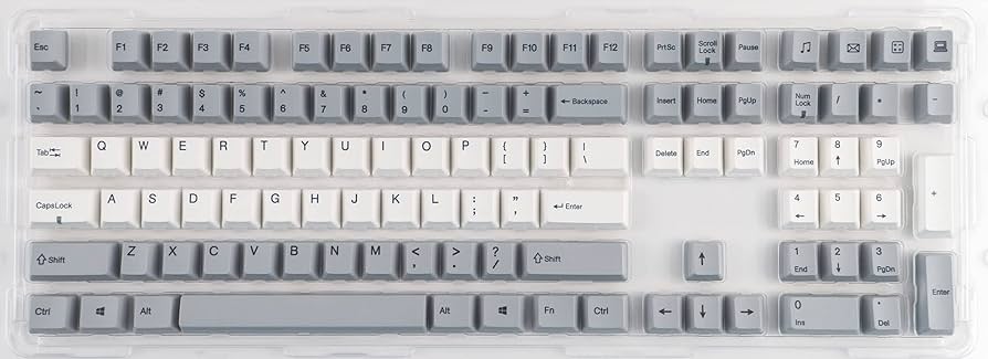 Amazon.com: Varmilo 108-Key Dye Sub PBT Keycap Set - White and