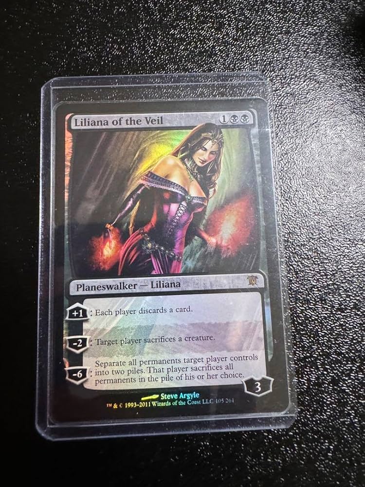 MAG ヴェールのリリアナ/Liliana of the Veil 旧枠foil FOIL] ヴェール