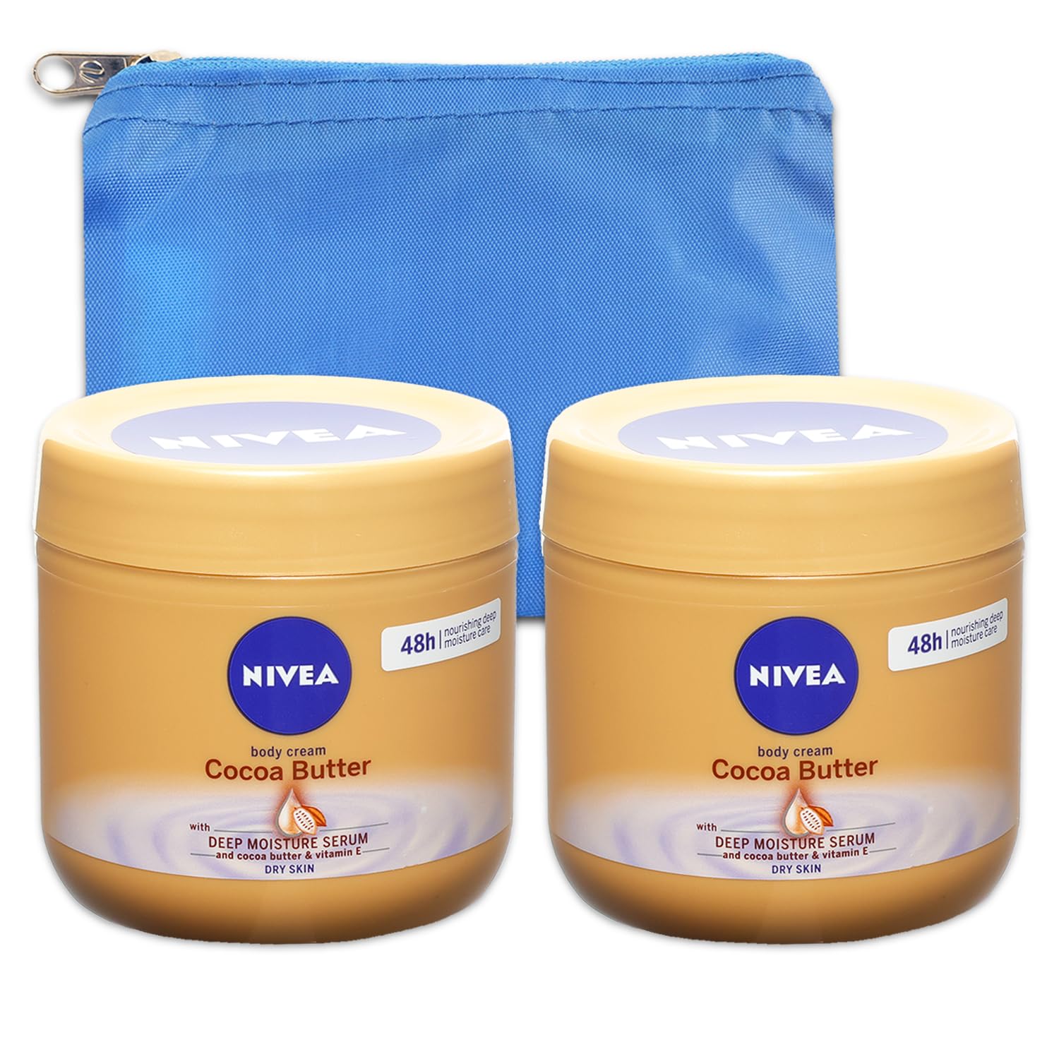 Nivea - Brandclub - Nivea Cocoa Butter Body Cream 2 Pack - Bundle