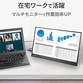 Amazon.co.jp: 【セット買い】IODATA モバイルモニター 15.6インチ EX