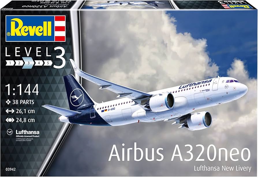 Amazon | ドイツレベル(Revell) 1/144 エアバス A320neo ルフトハンザ
