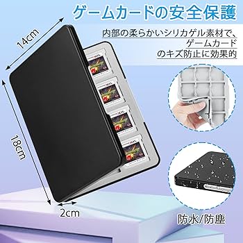 Amazon.co.jp: Homgaty 3DS ソフトケース 24枚 3DS/DS対応 3DS