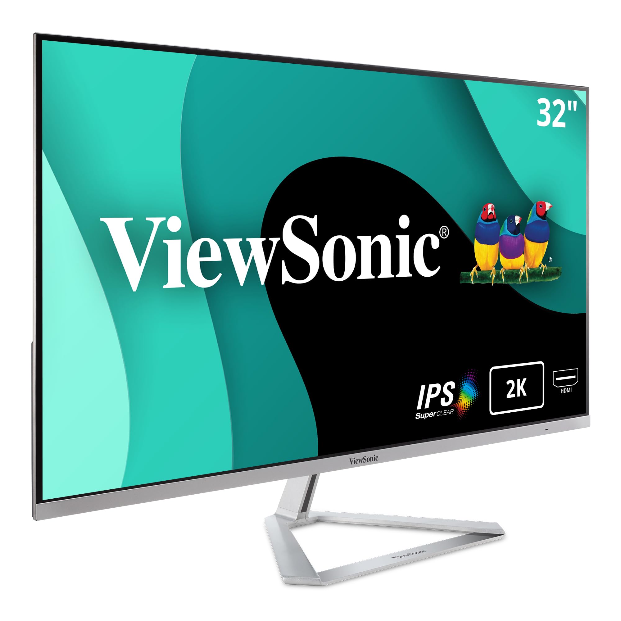 ViewSonic VX3276-2K-MHD 32 Inch Frameless Widescreen IPS 1440p