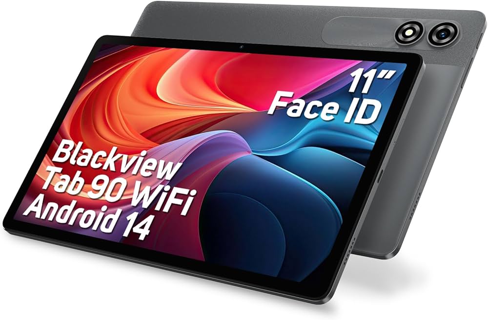 Blackview Android Tablet 15 Tab 90 Wifi, 12GB RAM 128GB ROM/1TB TF