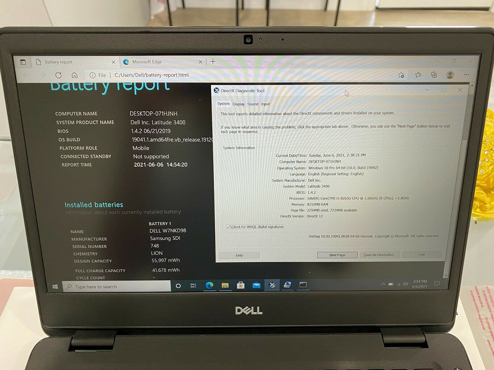 Amazon.com: Dell Latitude 3000 3400 14