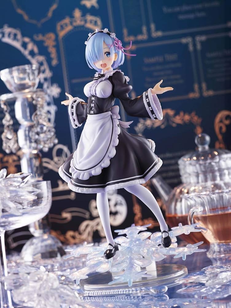 Amazon.co.jp: Taito Re：Zero Winter Maid Rem カラフルなアニメPVC