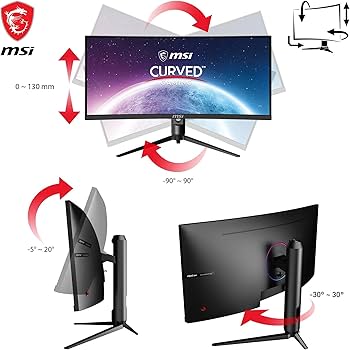 MSI Optix MAG301CR2 29.5 Inch WFHD Curved Gaming Monitor - 1500R