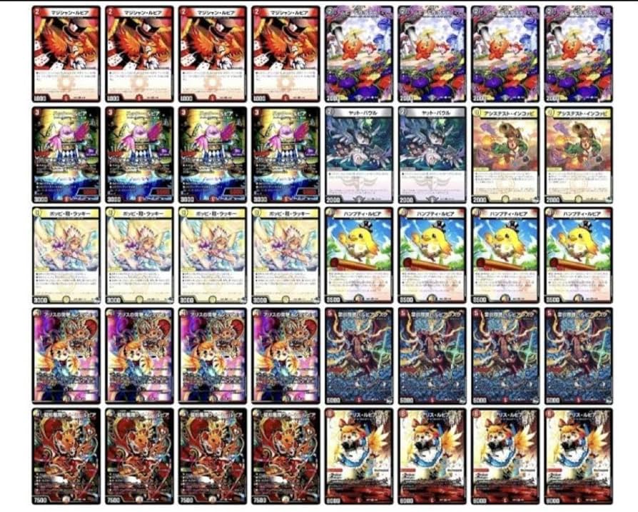 ドラゴンより強い鳥【デイガファイアーバード】 デッキ&二重スリーブ