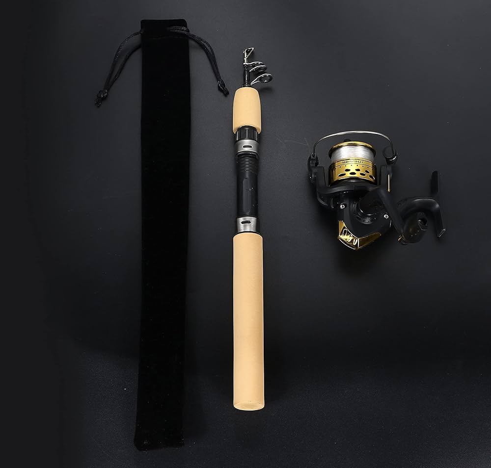 Amazon | VILTAGE/釣竿セット【コンパクトロッド スピニングリール