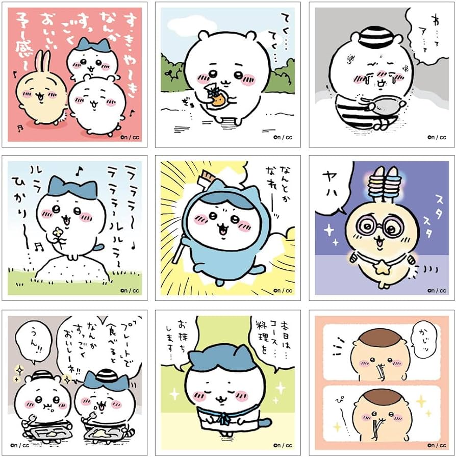 Amazon.co.jp: エンスカイ(ENSKY) ちいかわ シールコレクション 20