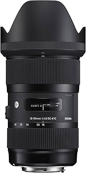 Amazon.com : Sigma 18-35mm F1.8 Art DC HSM Lens for Canon DSLR