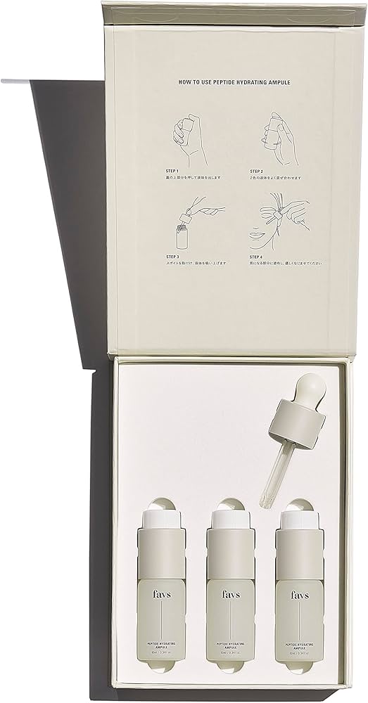Amazon.co.jp: 【favs公式】ペプチドハイドレーティングアンプル 10ml