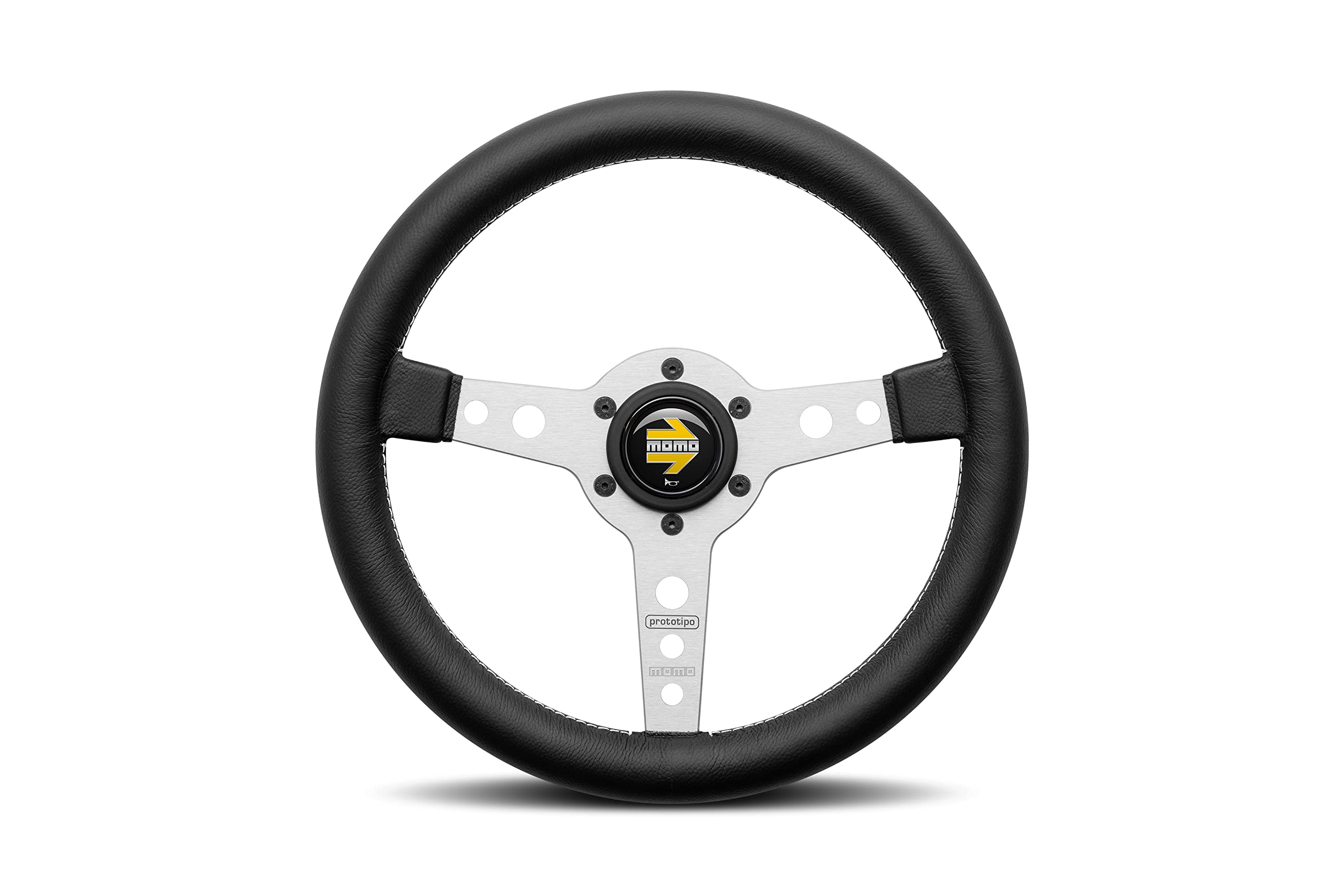Amazon | MOMO(モモ) 【ステアリング 】プロトタイプ シルバースポーク