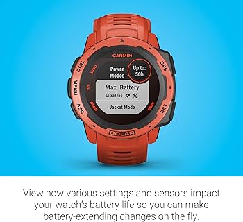 Amazon.com: Garmin Instinct Solar, Solar-Powered Rugged Outdoor