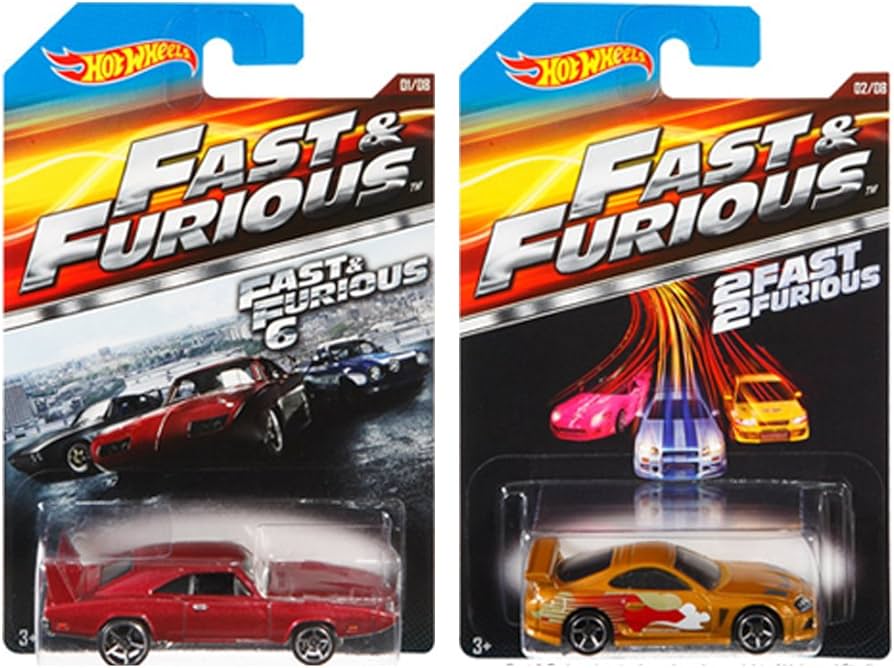 Amazon | Hot Wheels Fast and Furious Complete Set (set of 8) 1:64