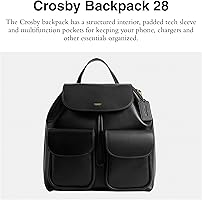 Amazon.com: COACH Crosby Backpack 28 : Clothing, Shoes & Jewelry