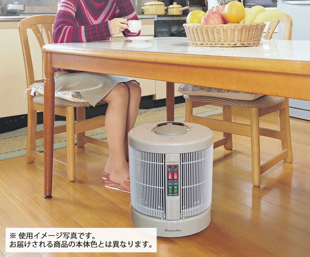 Amazon | 暖話室 1000型 (ホワイト [パネル部黒]) 累計販売台数26万台