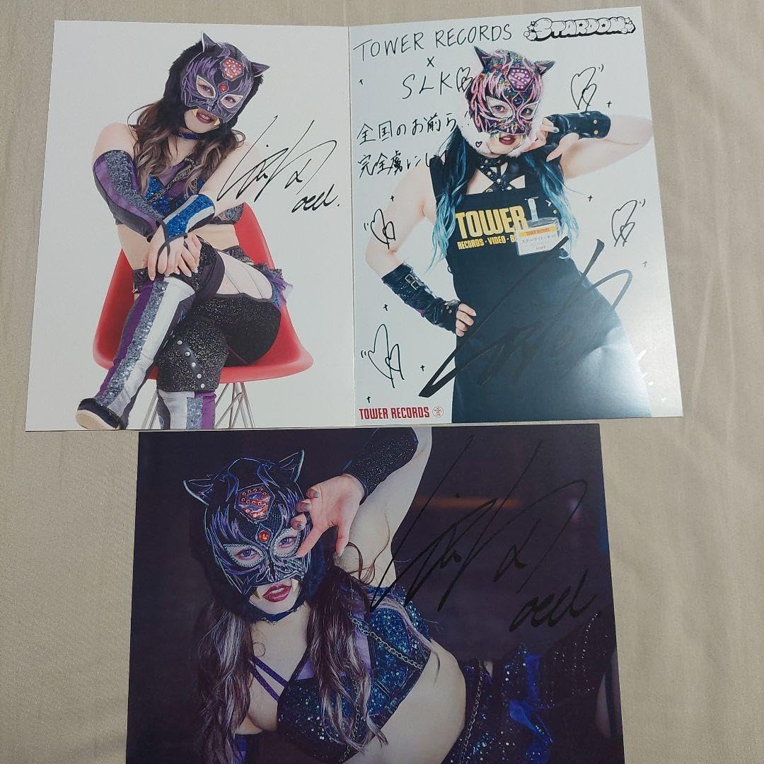 Amazon.co.jp: スターダム スターライトキッド選手 印刷サイン入り