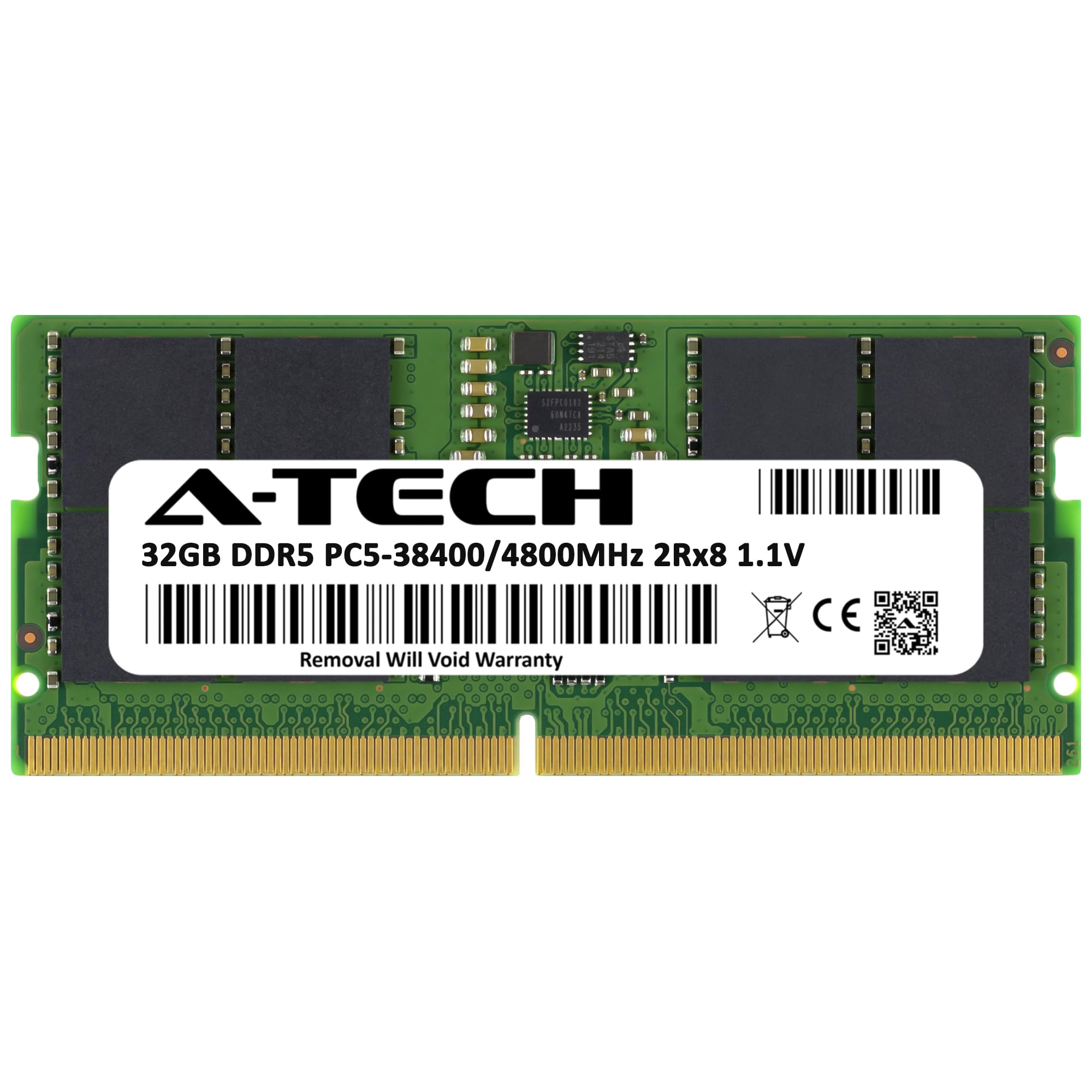Amazon.co.jp: A-Tech 32GB DDR5 4800MHz PC5-38400 CL40 SODIMM 2Rx8