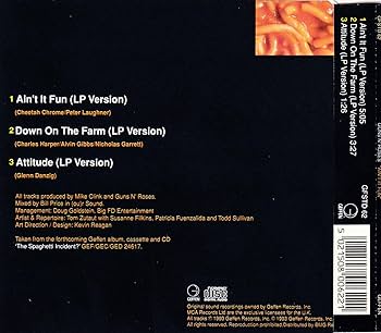 Guns N' Roses - Guns N' Roses - Ain't It Fun - Geffen Records