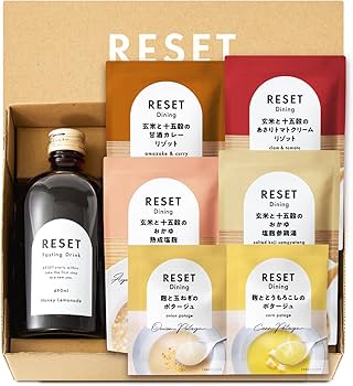 Amazon | RESET FASTING BOX ファスティング ボックス [酵素ドリンク