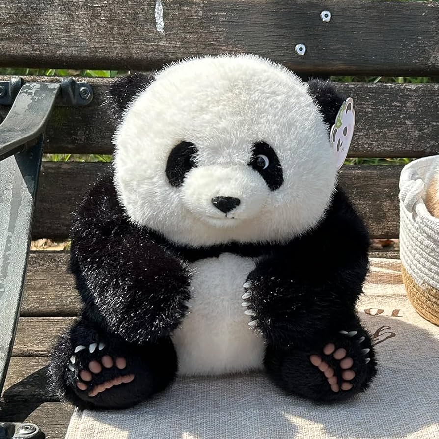 Amazon.co.jp: 和花（ホーファ） パンダ ぬいぐるみ リアルぬいぐるみ