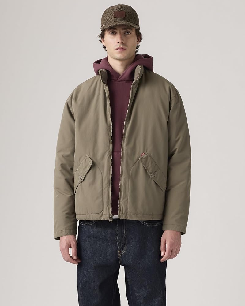 Amazon | [リーバイス] パファージャケット BRIGGS 中綿 ジャケット