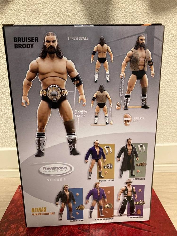 ブルーザー・ブロディ フィギュア 16dソフビコレクション025