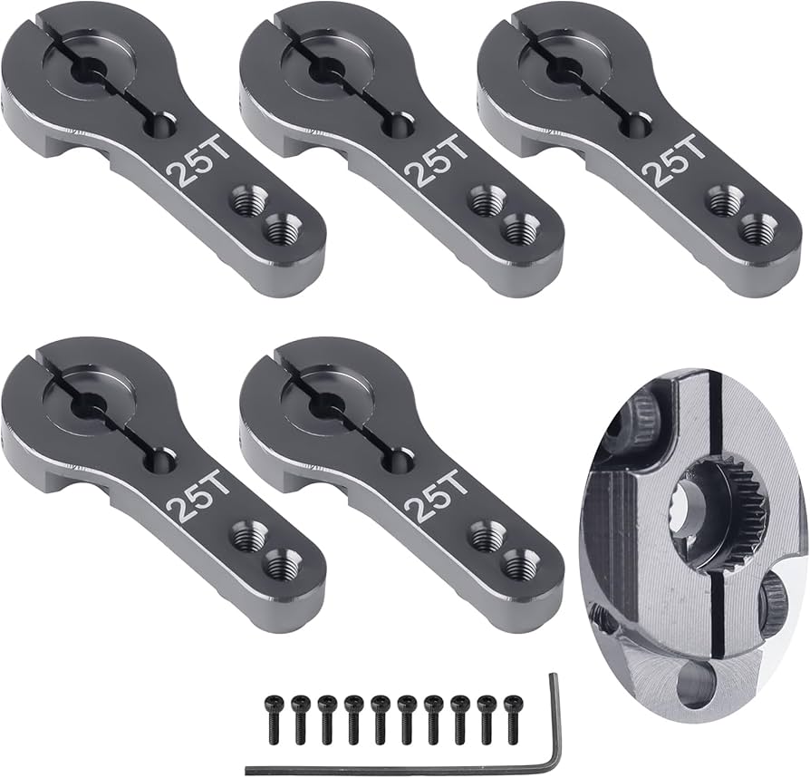 Amazon | Hobbypark M3 25T サーボホーン アルミメタル Futaba Savox