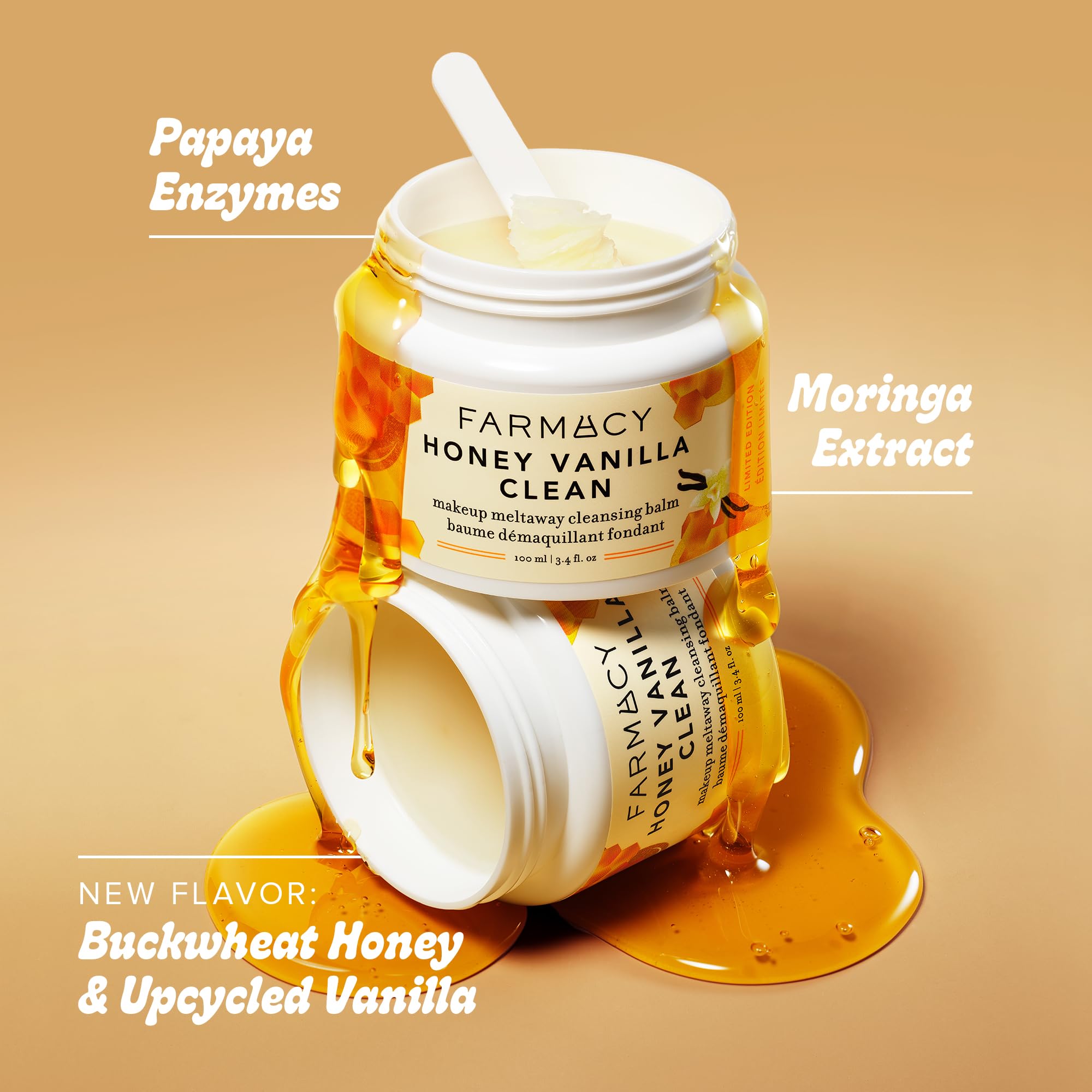 Amazon.com: Farmacy Makeup Remover Cleansing Balm - Honey Vanilla