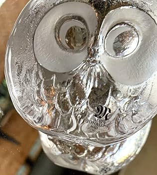 Amazon.co.jp: フクロウ ペーパーウェイト MATJONASSON 置物 文鎮