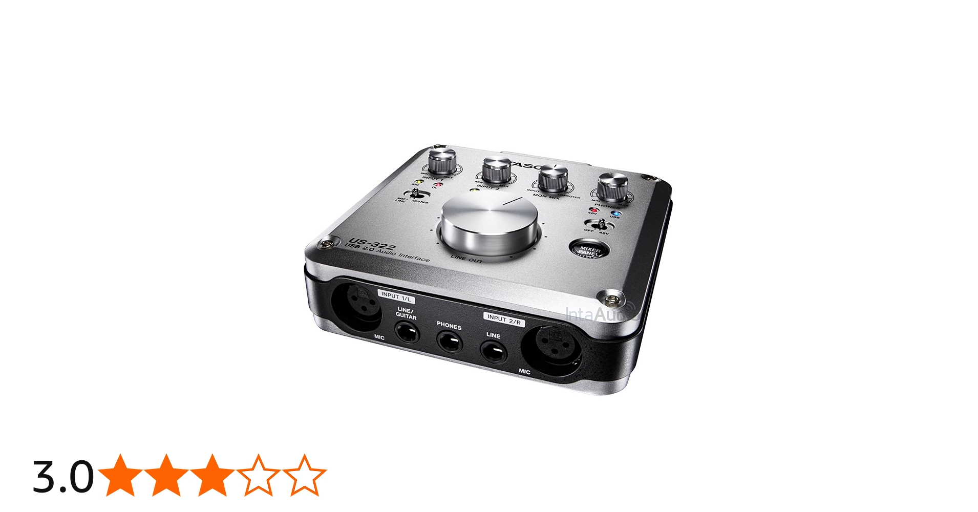 Amazon.co.jp: TASCAM オーディオインターフェイス DSPミキサー搭載