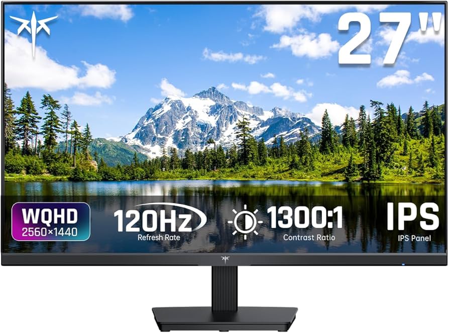 Amazon.com: KTC 27 Inch Computer Monitor - QHD (2560 x 1440