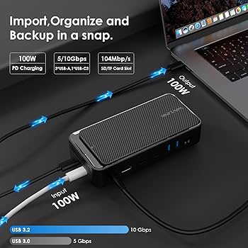 Amazon.com: WAVLINK Laptop Docking Station 3 Monitors, 12 in 1 USB