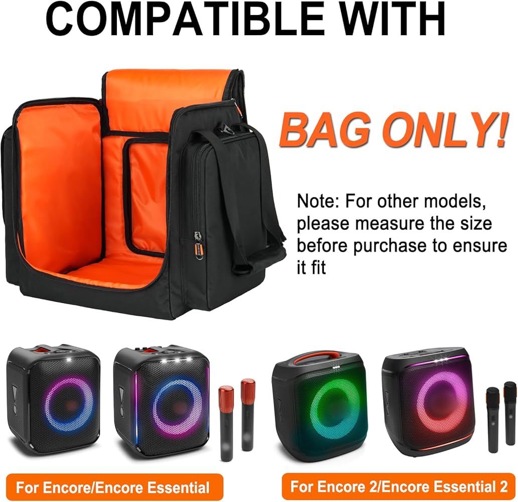 Carrying Case Travel Bag Compatible with JBL Partybox Encore