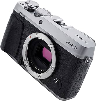 Amazon.com : Fujifilm X-E3 Mirrorless Digital Camera, Silver (Body