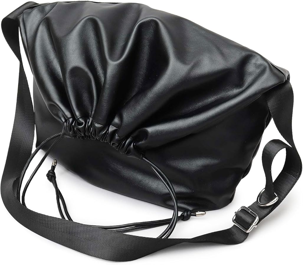 Amazon | [レジスタ] ドローストリングバッグ 巾着ショルダーバッグ