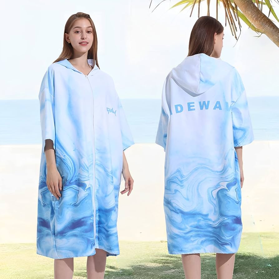 Amazon.co.jp: お着替えポンチョ サーフィンポンチョ お着替えタオル