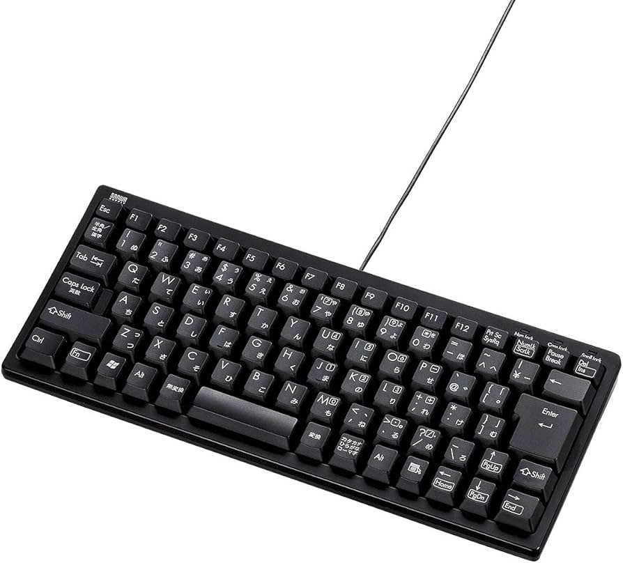 Amazon.co.jp: サンワサプライ 有線USBコンパクトキーボード 日本語