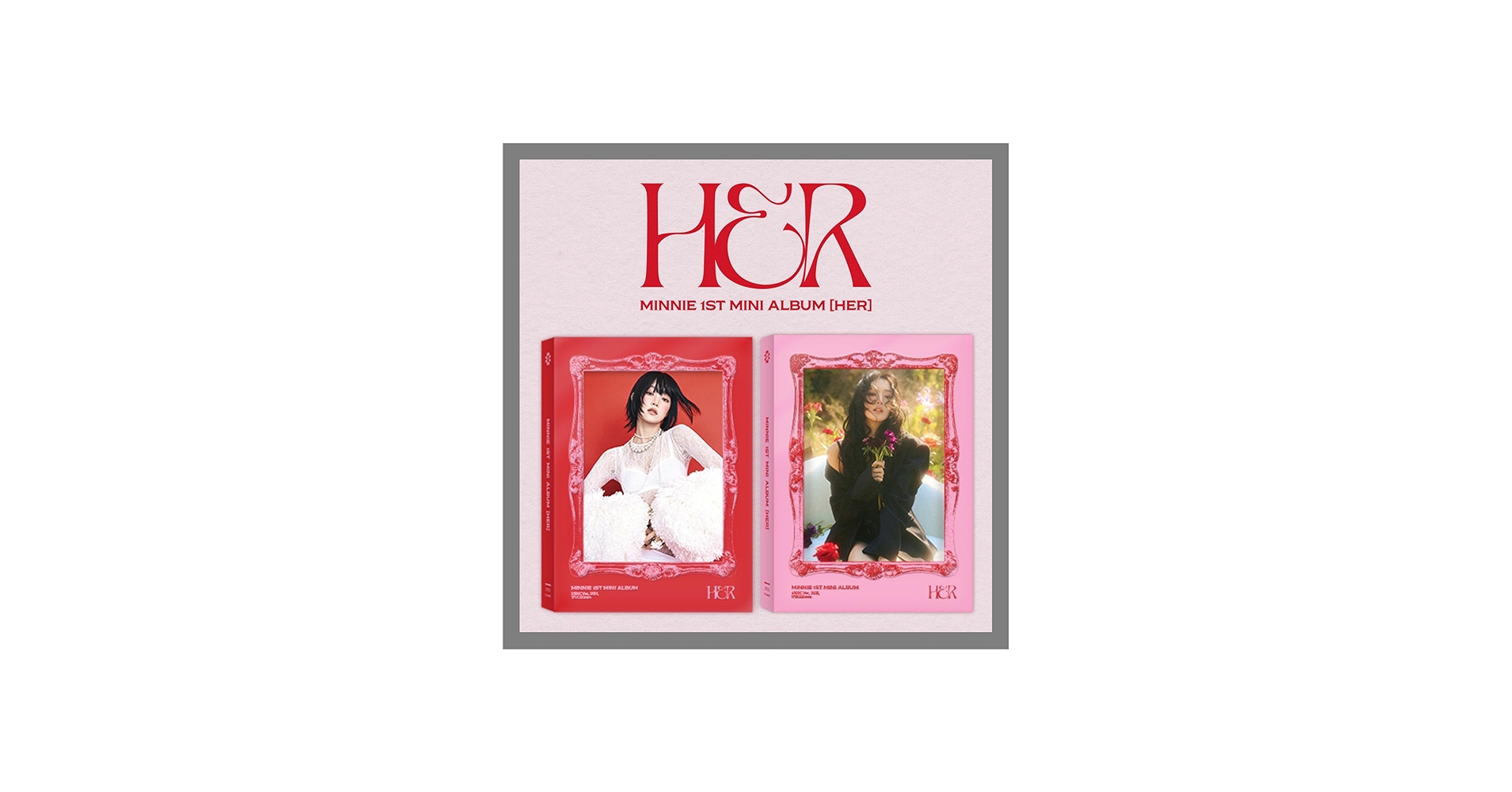 Amazon.com: (G) I-DLE Minnie HER 1st Mini Album with Tracking